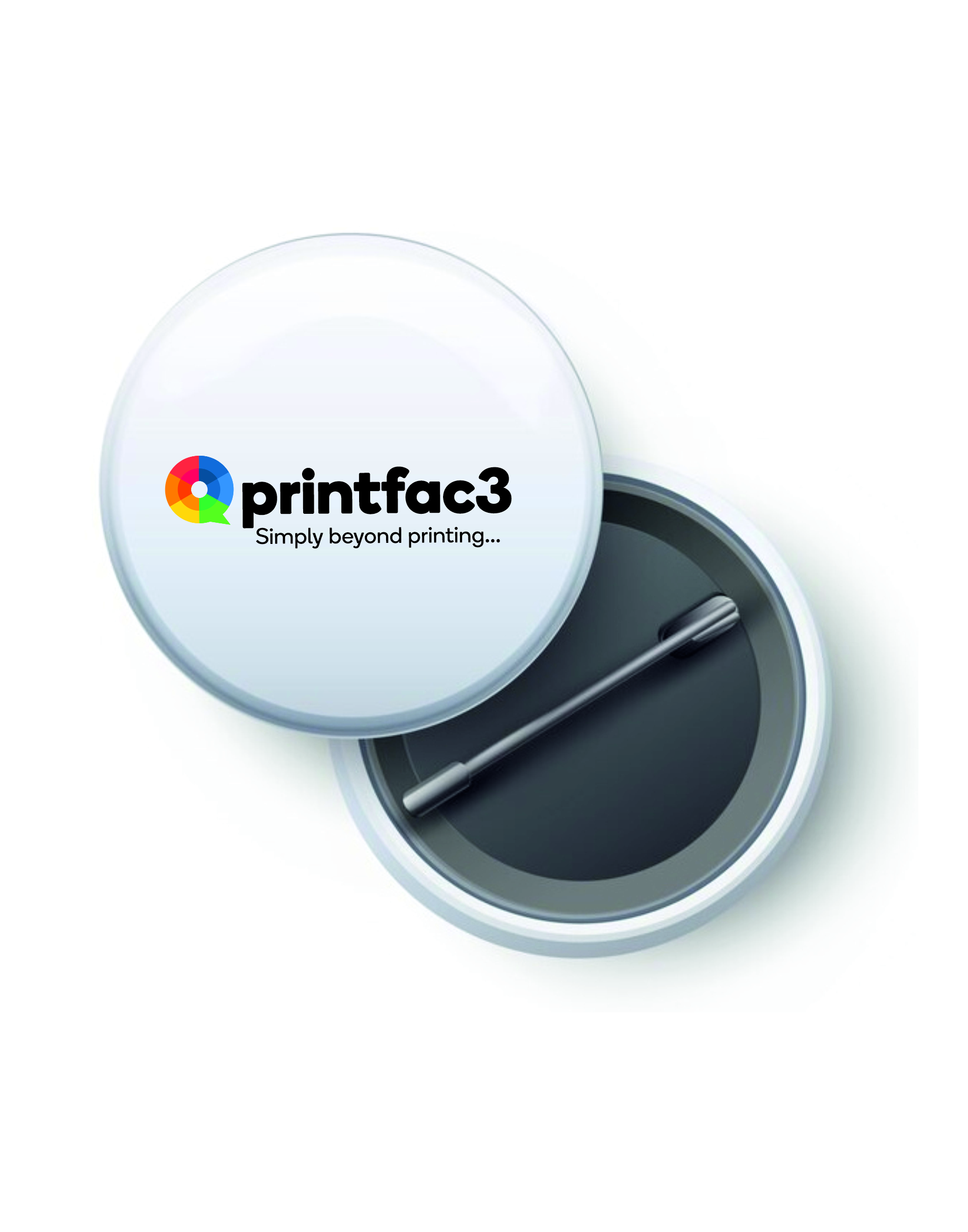 Badge Pin Button