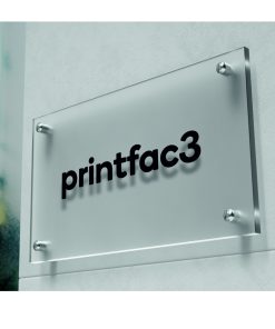 Glass Signage