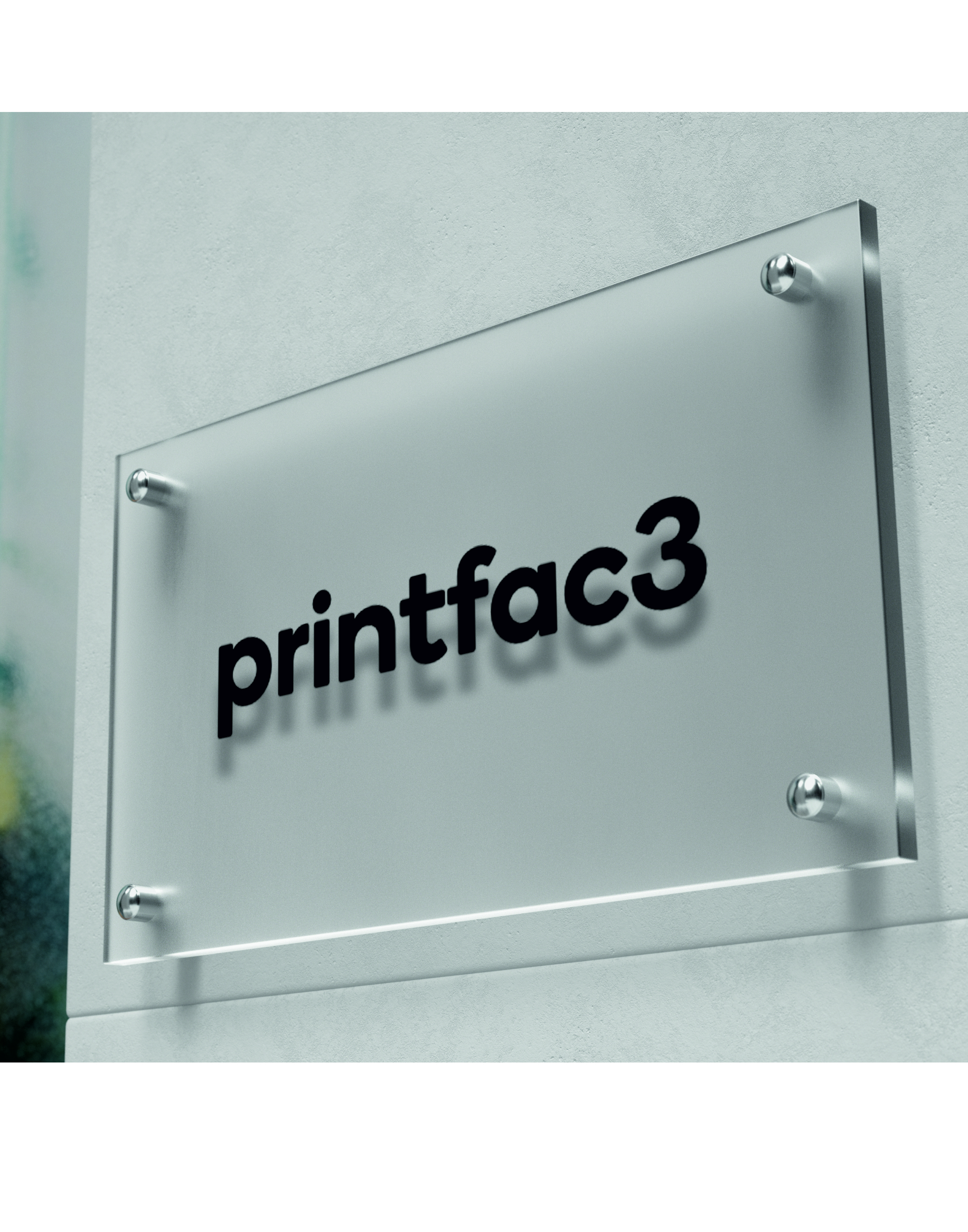 Glass Signage