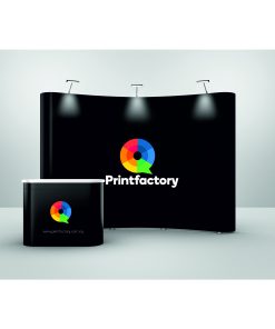 Curved Pop Up Banner Display Stand (3x4m)