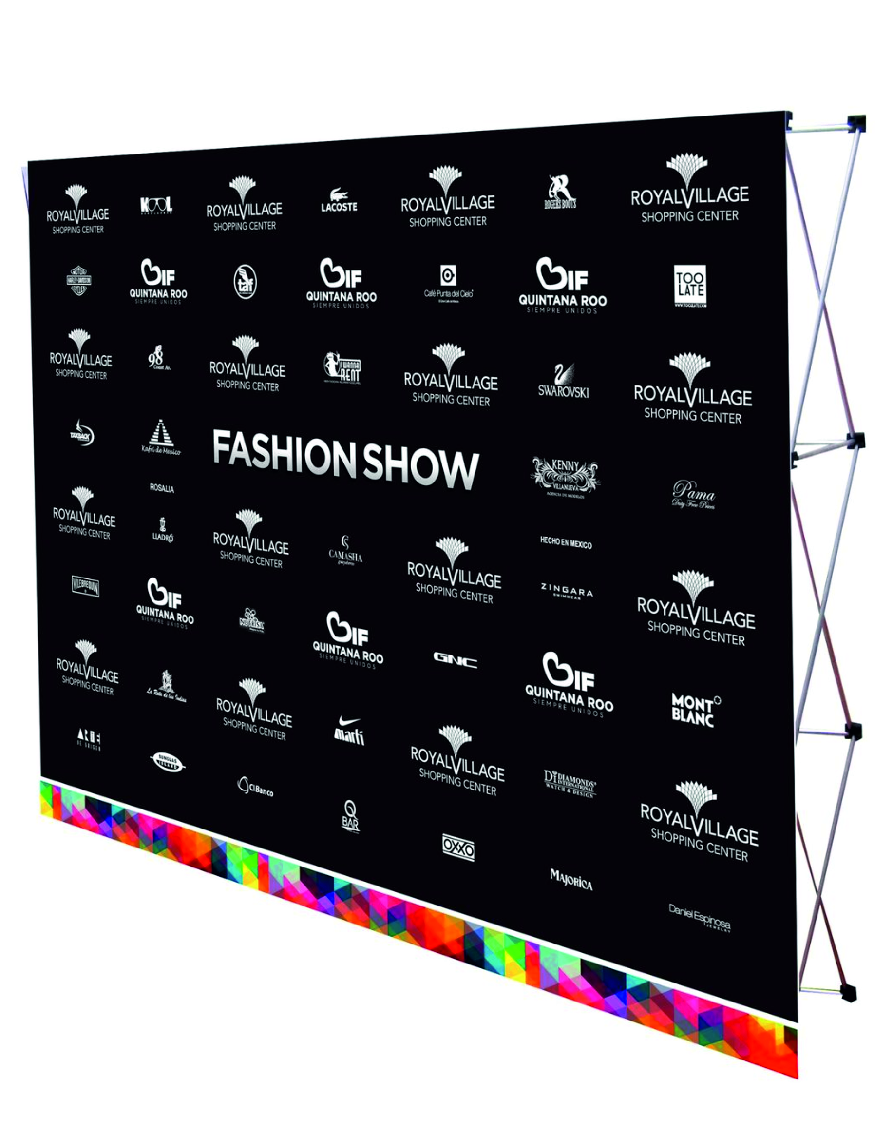 Straight Pop-up Banner Display (3x4m)