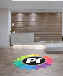 Floor Sticker Branding