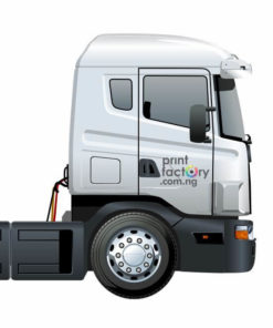 Truck head branding