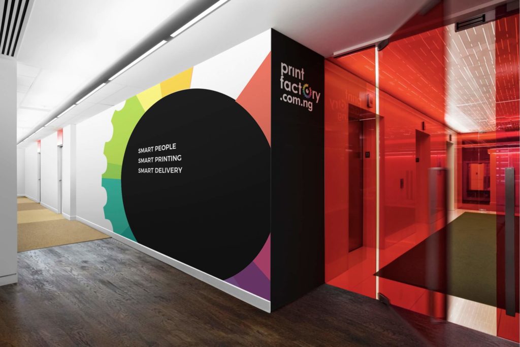 Internal space branding 