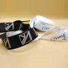 Branded satin ribbon with logo print