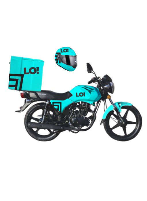Full bike and helmet Branding