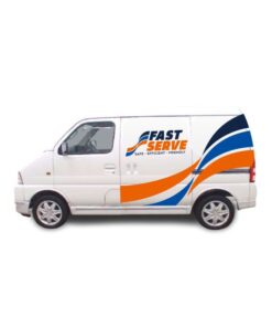 Mini bus branding