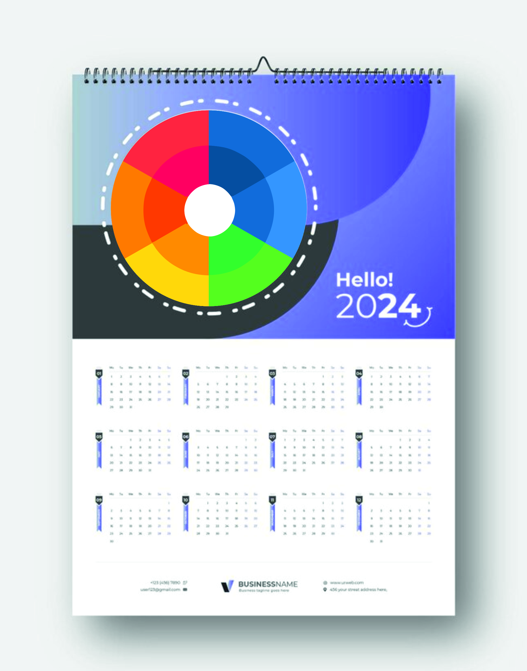 A3 Wall Calendar