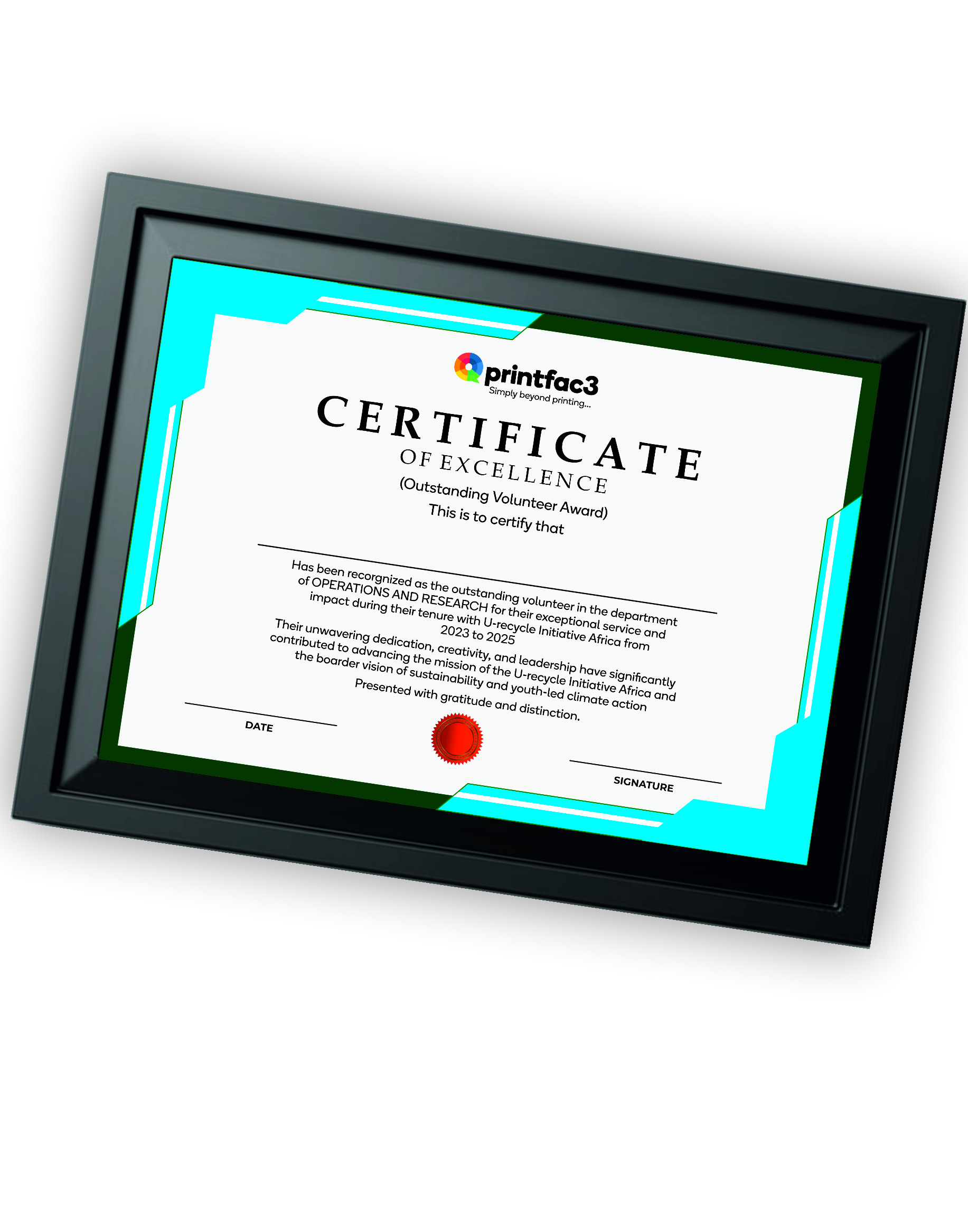 Certificates