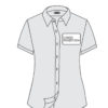 Tshirt Outline with branding position