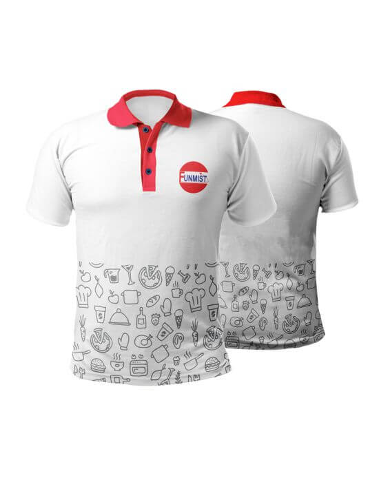 Customized pattern t-shirt