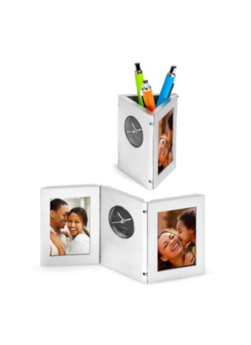 Personalized Picture frame & Clock