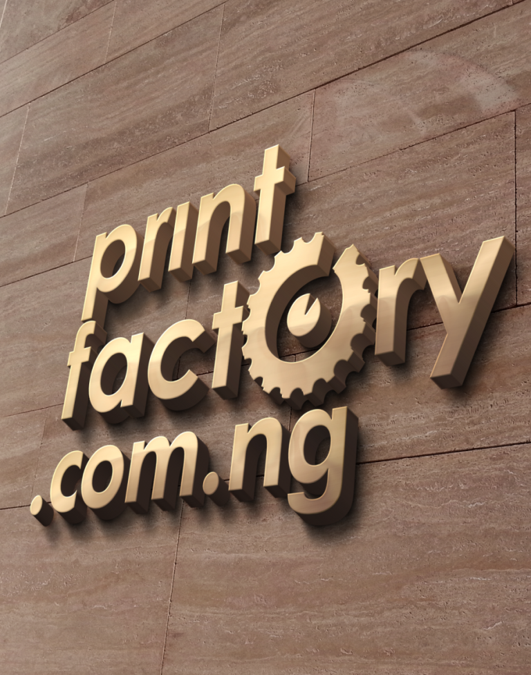 Logo Cutout Sign 3d Wooden Foamboard Logo Signages Printfactory