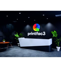 Reception Logo Signage