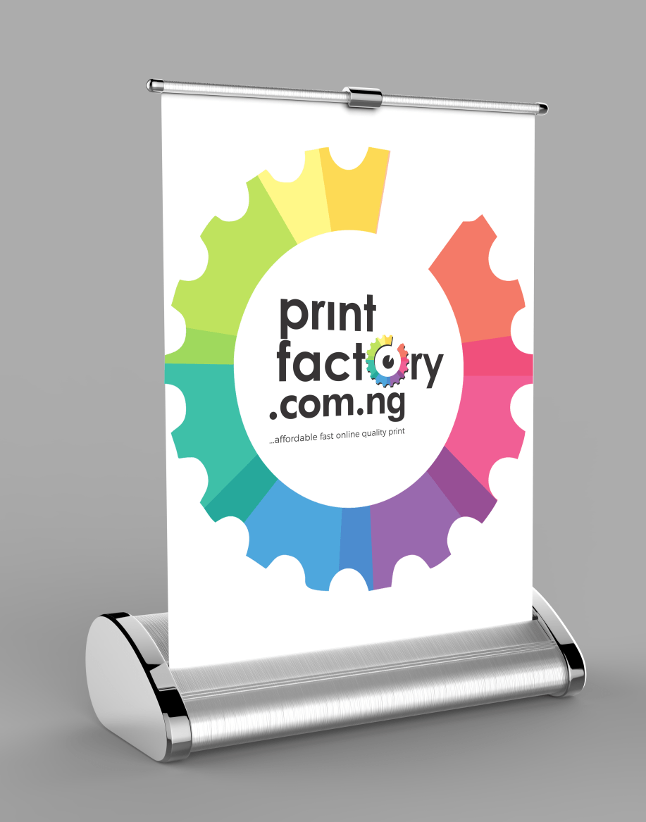 Tabletop Rollup Banner - Printfactory