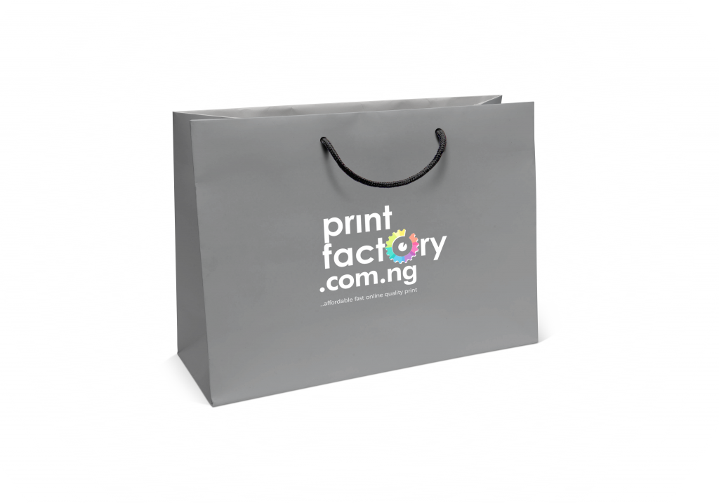 Paper Bags Design & Print Online Affordable Prices Lagos Printfactory