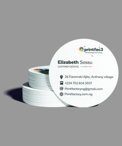 Die Cut Business Cards