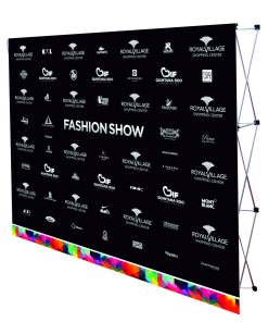Straight Pop-up Banner Display (3x4m)