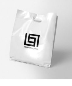 one color print branded nylon bag