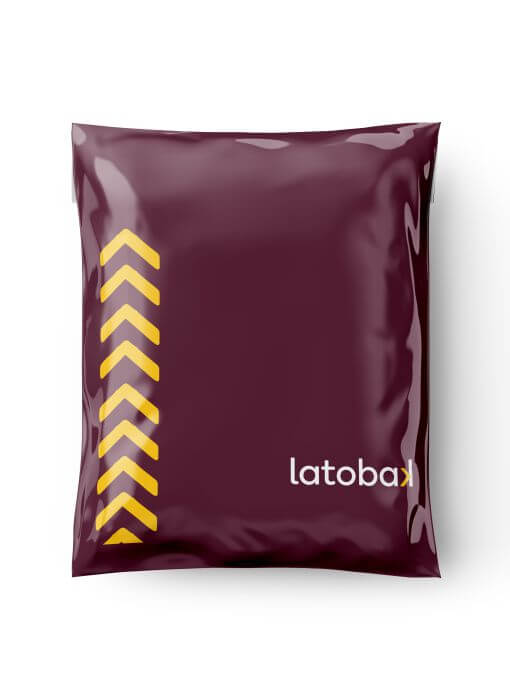 Coloured shipping bags